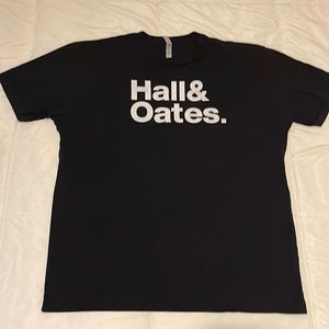 Hall & Oates vintage mens XL band concert t-shirt